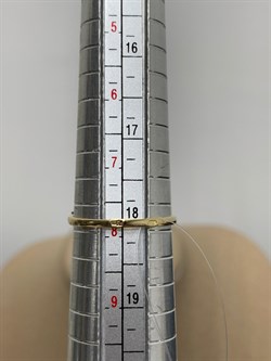 *Кольцо р.18 Танзанит цв Лимонное арт. К324-1515Тнз-797 вес 1,32 г - фото 173137