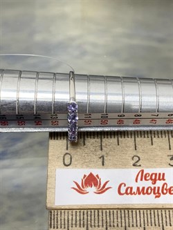 *Кольцо р.16,5 Танзанит цв Белое арт. К225-1515Тнз-421 вес 1,19 г - фото 173149 *Кольцо р.16,5 Танзанит цв Белое арт. К225-1515Тнз-421 вес 1,19 г - фото 173149