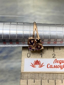 *Кольцо р.17,5 Родолит Микс цв Красное арт. К120-1353М1-973 вес 2,72 г - фото 173208 *Кольцо р.17,5 Родолит Микс цв Красное арт. К120-1353М1-973 вес 2,72 г - фото 173208