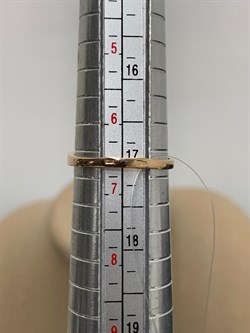 *Кольцо р.17 Гранат Пироп цв Красное арт. К124-5626ГрФ-322 вес 1,77 г - фото 173307