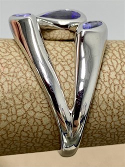 *Кольцо р.16,5 Танзанит арт. SM-R02913-X-W-TN-X-X-037 вес 3,88 г - фото 173366 *Кольцо р.16,5 Танзанит арт. SM-R02913-X-W-TN-X-X-037 вес 3,88 г - фото 173366