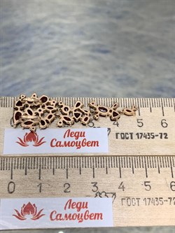 *Подвеска Гранат Пироп цв Красное арт. П120-421Гр-479 вес 5,06 г - фото 173416