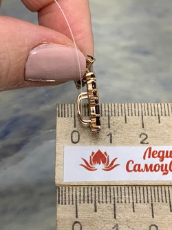 *Подвеска Гранат Пироп цв Красное арт. П120-421Гр-479 вес 5,06 г - фото 173418