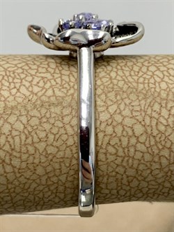 *Кольцо р.17,5 Танзанит арт. SM-R02911-X-WB-TN-X-B-213 (вес 2,94 г) - фото 173631 *Кольцо р.17,5 Танзанит арт. SM-R02911-X-WB-TN-X-B-213 (вес 2,94 г) - фото 173631