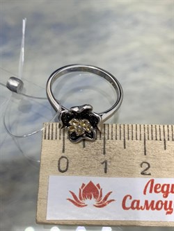 *Кольцо р.18 Цитрин арт. SM-R02911-X-WB-YS-X-B-142 (вес 3,01 г) - фото 173721 *Кольцо р.18 Цитрин арт. SM-R02911-X-WB-YS-X-B-142 (вес 3,01 г) - фото 173721