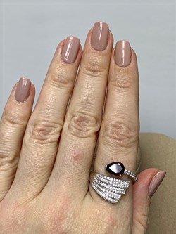 *Кольцо р.18,5 Родолит арт. SM-R02915-X-W-lil-X-W-734 вес 4,16 г - фото 173902 *Кольцо р.18,5 Родолит арт. SM-R02915-X-W-lil-X-W-734 вес 4,16 г - фото 173902