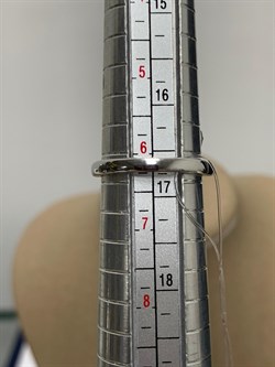 *Кольцо р.16,5 Родолит арт. SM-R02916-X-W-lil-X-W-843 вес 4,01 г - фото 174015