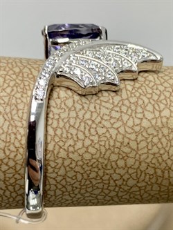 *Кольцо р.20 Иолит арт. SM-R02916-X-W-BL-X-W-017 вес 4,45 г - фото 174060 *Кольцо р.20 Иолит арт. SM-R02916-X-W-BL-X-W-017 вес 4,45 г - фото 174060