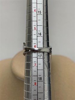 *Кольцо р.16,5 Родолит арт. SM-R02901-X-W-lil-X-W-664 вес 4,34 г - фото 174357