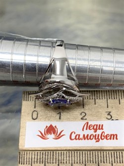 *Кольцо р.18 Танзанит цв Белое арт. 1-207936-00-31-109 вес 5,94 г - фото 174403 *Кольцо р.18 Танзанит цв Белое арт. 1-207936-00-31-109 вес 5,94 г - фото 174403