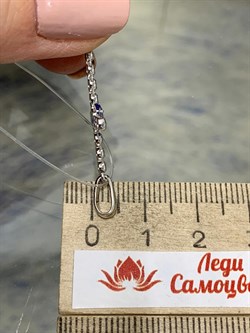 *Кулон Танзанит цв Белое арт. 8-389-31-539 (вес 1,3 г) - фото 174444 *Кулон Танзанит цв Белое арт. 8-389-31-539 (вес 1,3 г) - фото 174444