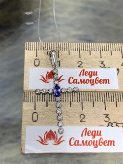 *Кулон Танзанит цв Белое арт. 8-389-31-539 (вес 1,3 г) - фото 174446 *Кулон Танзанит цв Белое арт. 8-389-31-539 (вес 1,3 г) - фото 174446