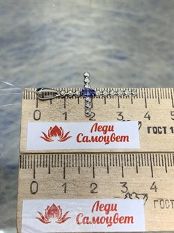 *Кулон Танзанит цв Белое арт. 8-389-31-539 (вес 1,3 г) - фото 174447 *Кулон Танзанит цв Белое арт. 8-389-31-539 (вес 1,3 г) - фото 174447