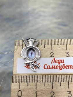 *Подвеска Совунья Танзанит цв Белое арт. 3-848-31-029 (вес 3,71 г) - фото 174473 *Подвеска Совунья Танзанит цв Белое арт. 3-848-31-029 (вес 3,71 г) - фото 174473