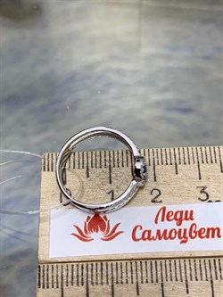 *Кольцо р.16,5  Танзанит цв Белое арт 1-208455-00-31-991 вес 1,83 г - фото 174541 *Кольцо р.16,5  Танзанит цв Белое арт 1-208455-00-31-991 вес 1,83 г - фото 174541