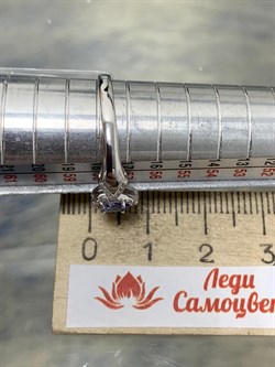 *Кольцо р.18,5 Танзанит цв Белое арт. 1-207858-00-31-253 вес 2,33 г - фото 174596 *Кольцо р.18,5 Танзанит цв Белое арт. 1-207858-00-31-253 вес 2,33 г - фото 174596