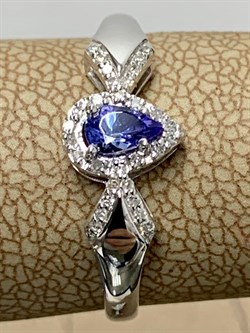 *Кольцо р.18,5 Танзанит цв Белое арт. 1-207858-00-31-253 вес 2,33 г - фото 174598 *Кольцо р.18,5 Танзанит цв Белое арт. 1-207858-00-31-253 вес 2,33 г - фото 174598