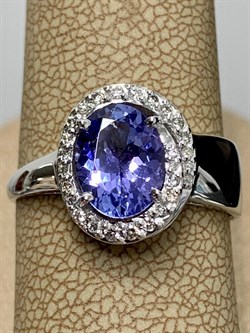 *Кольцо р.18,5 Танзанит цв Белое арт. 1-106-764-31-503 вес 2,87 г - фото 174742 *Кольцо р.18,5 Танзанит цв Белое арт. 1-106-764-31-503 вес 2,87 г - фото 174742