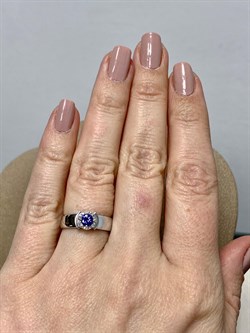 *Кольцо р.16 Танзанит цв Белое арт. 1-207856-00-31-791 (вес 2,9 г) - фото 174884 *Кольцо р.16 Танзанит цв Белое арт. 1-207856-00-31-791 (вес 2,9 г) - фото 174884