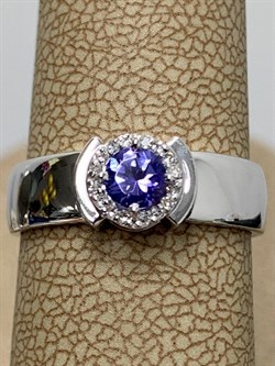 *Кольцо р.16 Танзанит цв Белое арт. 1-207856-00-31-791 (вес 2,9 г) - фото 174885 *Кольцо р.16 Танзанит цв Белое арт. 1-207856-00-31-791 (вес 2,9 г) - фото 174885