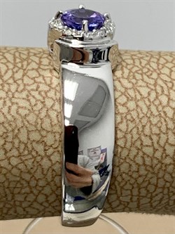 *Кольцо р.16 Танзанит цв Белое арт. 1-207856-00-31-791 (вес 2,9 г) - фото 174886 *Кольцо р.16 Танзанит цв Белое арт. 1-207856-00-31-791 (вес 2,9 г) - фото 174886