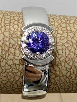 *Кольцо р.16 Танзанит цв Белое арт. 1-207856-00-31-791 (вес 2,9 г) - фото 174889 *Кольцо р.16 Танзанит цв Белое арт. 1-207856-00-31-791 (вес 2,9 г) - фото 174889