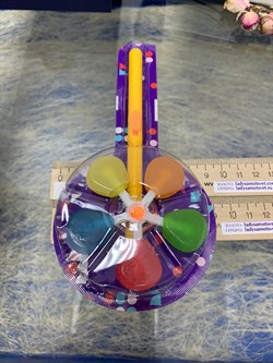 Леденец Вертушка Цветик Пятицветик арт. 1111128 Леди Самоцвет - фото 174913 Леденец Вертушка Цветик Пятицветик арт. 1111128 Леди Самоцвет - фото 174913