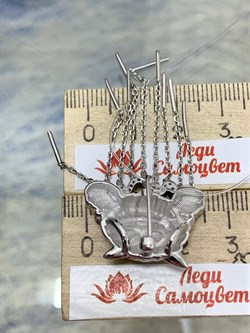 *Брошь-Кулон Кот Эмаль арт. 04-3445/ЭМ93-17-079 вес 6,99 г - фото 174957 *Брошь-Кулон Кот Эмаль арт. 04-3445/ЭМ93-17-079 вес 6,99 г - фото 174957