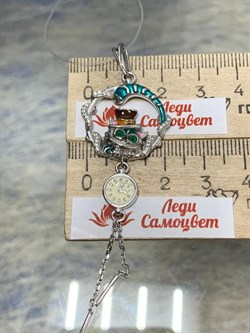 *Подвеска Кот Эмаль арт. 03-3456/ЭМ95-00-272 вес 6,01 г - фото 174971 *Подвеска Кот Эмаль арт. 03-3456/ЭМ95-00-272 вес 6,01 г - фото 174971