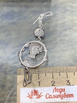 *Подвеска Кот арт. 03-3456/ЭМ95-00-844 (вес 5,83 г) - фото 174980