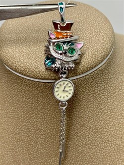 *Подвеска Кот Эмаль арт. 03-3507/ЭМ95-00-903 вес 4,93 г - фото 174988