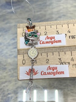 *Подвеска Кот Эмаль арт. 03-3507/ЭМ95-00-903 вес 4,93 г - фото 174991