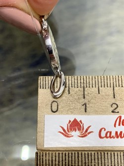 *Подвеска Часы Эмаль арт. 03-3447/ЭМ53-00-842 (вес 2,28 г) - фото 175192