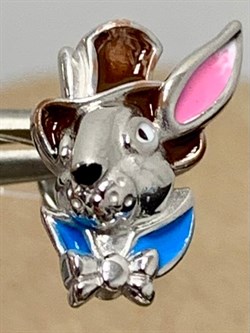 *Серьга Пусета Кролик Эмаль арт. 02-3450/ЭМ15-00-217 вес 1,3 г - фото 175232 *Серьга Пусета Кролик Эмаль арт. 02-3450/ЭМ15-00-217 вес 1,3 г - фото 175232