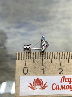 *Серьга Пусета Кролик Эмаль арт. 02-3450/ЭМ15-00-217 вес 1,3 г - фото 175234 *Серьга Пусета Кролик Эмаль арт. 02-3450/ЭМ15-00-217 вес 1,3 г - фото 175234