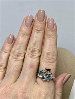 *Кольцо р.18,5 Кот Эмаль арт. 01-3446/ЭМ95-00-223 вес 3,82 г - фото 175273 *Кольцо р.18,5 Кот Эмаль арт. 01-3446/ЭМ95-00-223 вес 3,82 г - фото 175273