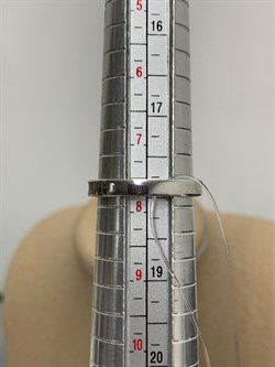 *Кольцо р.18 Часы Эмаль арт. 01-3449/ЭМ14-00-153 вес 3,25 г - фото 175399