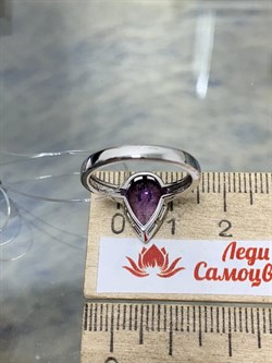 *Кольцо р.18 Аметист арт. SM-R02897-X-W-Pur-X-X-678 вес 2,88 г - фото 175654 *Кольцо р.18 Аметист арт. SM-R02897-X-W-Pur-X-X-678 вес 2,88 г - фото 175654
