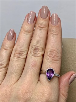 *Кольцо р.18 Аметист арт. SM-R02897-X-W-Pur-X-X-678 вес 2,88 г - фото 175660 *Кольцо р.18 Аметист арт. SM-R02897-X-W-Pur-X-X-678 вес 2,88 г - фото 175660