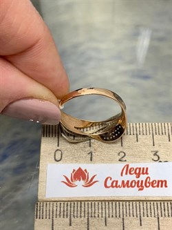 *Кольцо р.18 Белый Фианит цв Красное 20-32-0001-26329-969 Вес 2,34 г - фото 176057 *Кольцо р.18 Белый Фианит цв Красное 20-32-0001-26329-969 Вес 2,34 г - фото 176057