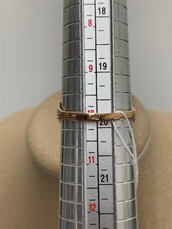 *Кольцо р.20 Белый Фианит цв Красное 20-02-0001-26300-642 Вес 3,11 г - фото 176084