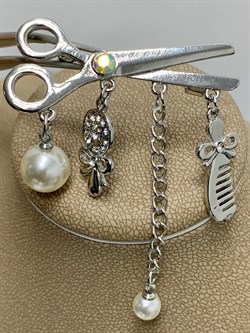 Брошь Ножницы арт: 86102 Мадам Брошкина - фото 176310 Брошь Ножницы арт: 86102 Мадам Брошкина - фото 176310