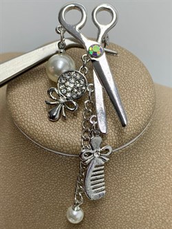 Брошь Ножницы арт: 86102 Мадам Брошкина - фото 176311 Брошь Ножницы арт: 86102 Мадам Брошкина - фото 176311