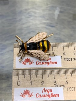 Брошь Оса Эмаль арт: 86115 Мадам Брошкина - фото 176414 Брошь Оса Эмаль арт: 86115 Мадам Брошкина - фото 176414