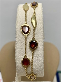 *Браслет р.17-22 Циркон цв Лимонное арт 10-320376-00-39-703 вес 7,12 г - фото 176475 *Браслет р.17-22 Циркон цв Лимонное арт 10-320376-00-39-703 вес 7,12 г - фото 176475