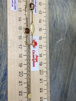 *Браслет р.17-22 Циркон цв Лимонное арт 10-320376-00-39-703 вес 7,12 г - фото 176479 *Браслет р.17-22 Циркон цв Лимонное арт 10-320376-00-39-703 вес 7,12 г - фото 176479