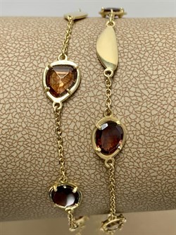 *Браслет р.17-22 Циркон цв Лимонное арт 10-320376-00-39-703 вес 7,12 г - фото 176485 *Браслет р.17-22 Циркон цв Лимонное арт 10-320376-00-39-703 вес 7,12 г - фото 176485