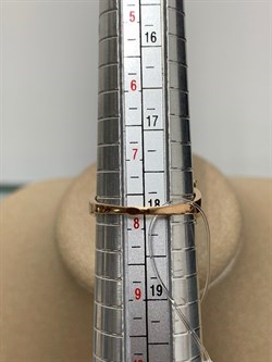 *Кольцо р.18 Черная Шпинель арт. К0837-607/ПОЗ-323 вес 2,87 г - фото 177028