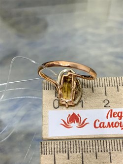 *Кольцо р.18,5 Цитрин цв Красное арт. 22569-488 вес 3,77 г - фото 177264 *Кольцо р.18,5 Цитрин цв Красное арт. 22569-488 вес 3,77 г - фото 177264