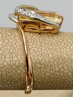 *Кольцо р.18,5 Цитрин цв Красное арт. 22569-488 вес 3,77 г - фото 177269 *Кольцо р.18,5 Цитрин цв Красное арт. 22569-488 вес 3,77 г - фото 177269